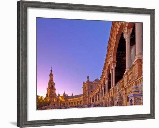 Plaza De Espana, Seville, Spain-Felipe Rodriguez-Framed Photographic Print