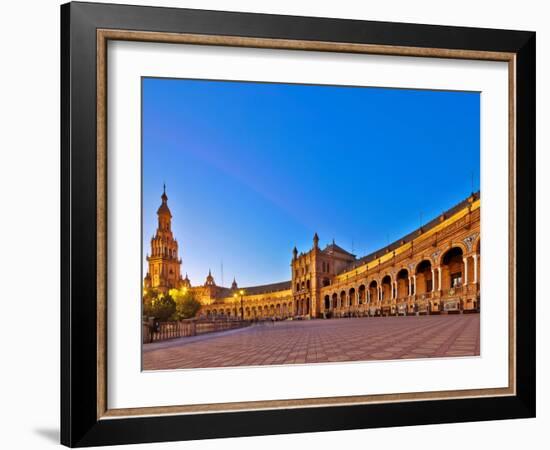 Plaza De Espana, Seville, Spain-Felipe Rodriguez-Framed Photographic Print