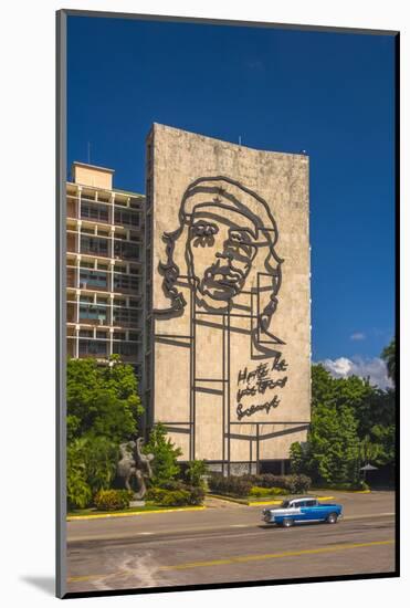 Plaza De La Revolucion, Vedado, Havana, Cuba, West Indies, Caribbean, Central America-Alan Copson-Mounted Photographic Print