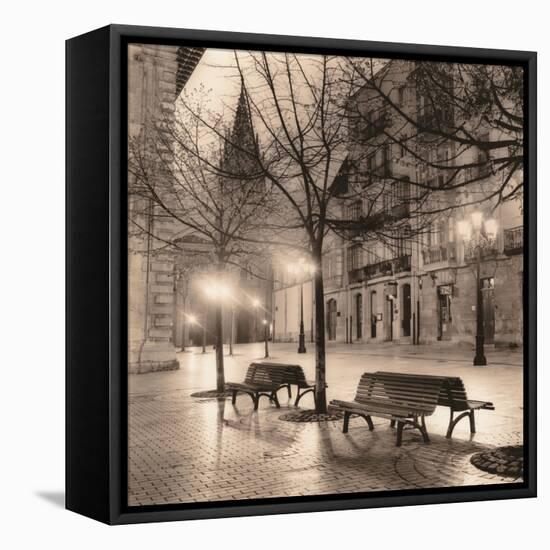 Plaza de Porlier, Oviedo-Alan Blaustein-Framed Stretched Canvas