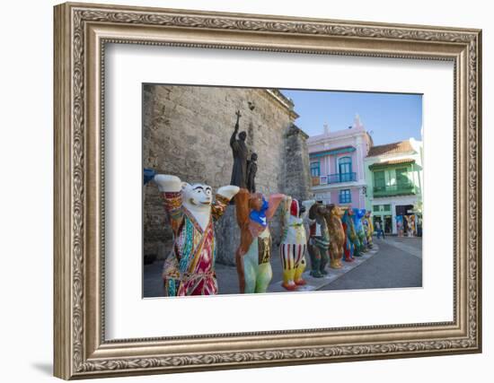 Plaza De San Francisco, Habana Vieja, Havana, Cuba-Jon Arnold-Framed Photographic Print