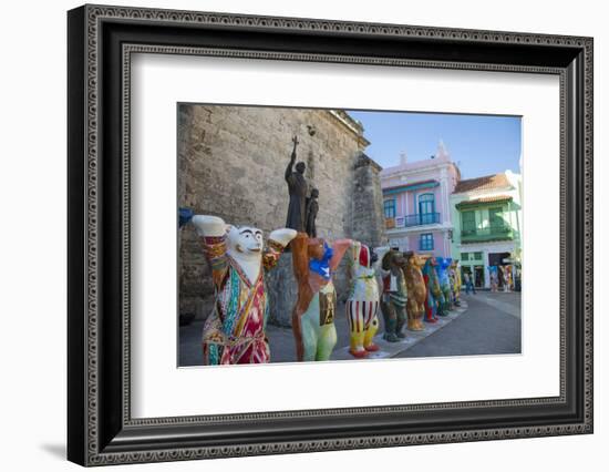 Plaza De San Francisco, Habana Vieja, Havana, Cuba-Jon Arnold-Framed Photographic Print