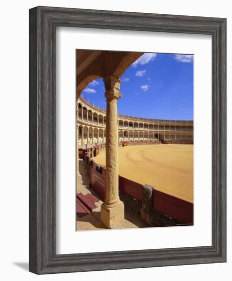 Plaza De Toros (Bull Ring) Dating from 1785, Ronda, Andalucia (Andalusia), Spain, Europe-Gavin Hellier-Framed Photographic Print