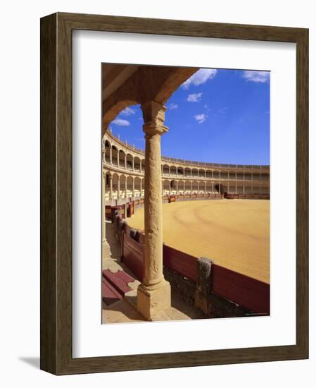 Plaza De Toros (Bull Ring) Dating from 1785, Ronda, Andalucia (Andalusia), Spain, Europe-Gavin Hellier-Framed Photographic Print