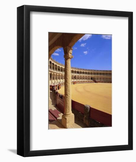 Plaza De Toros (Bull Ring) Dating from 1785, Ronda, Andalucia (Andalusia), Spain, Europe-Gavin Hellier-Framed Photographic Print