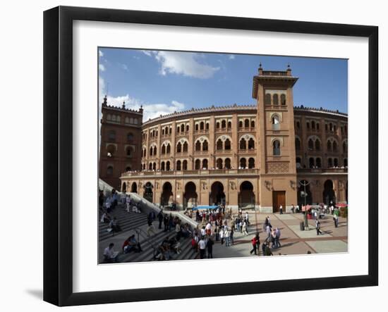 Plaza De Toros De Las Ventas, the Famous Bullfighting Venue in Madrid, Spain, Europe-Andrew Mcconnell-Framed Photographic Print