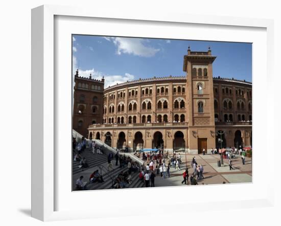 Plaza De Toros De Las Ventas, the Famous Bullfighting Venue in Madrid, Spain, Europe-Andrew Mcconnell-Framed Photographic Print