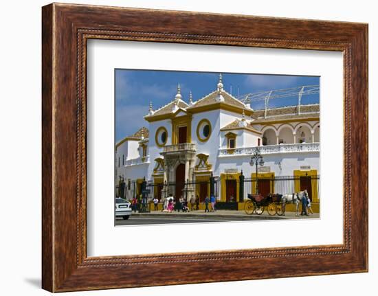 Plaza De Toros, Seville, Andalusia, Spain, Europe-Guy Thouvenin-Framed Photographic Print