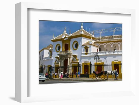 Plaza De Toros, Seville, Andalusia, Spain, Europe-Guy Thouvenin-Framed Photographic Print