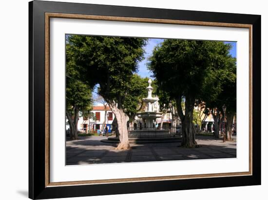 Plaza Del Adelantado, La Laguna, Tenerife, Canary Islands, 2007-Peter Thompson-Framed Photographic Print