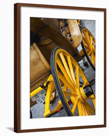 Plaza Del Triunfo, Seville, Spain-Walter Bibikow-Framed Photographic Print