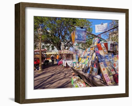 Plaza Dorrego, Antique Fair Feria de San Telmo, San Telmo, City of Buenos Aires, Buenos Aires Provi-Karol Kozlowski-Framed Photographic Print