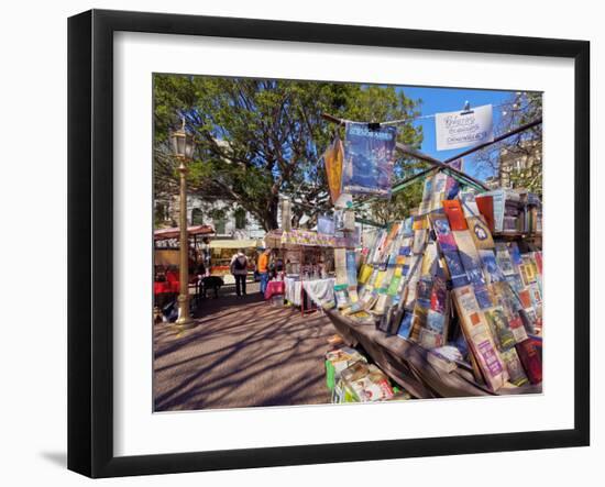 Plaza Dorrego, Antique Fair Feria de San Telmo, San Telmo, City of Buenos Aires, Buenos Aires Provi-Karol Kozlowski-Framed Photographic Print