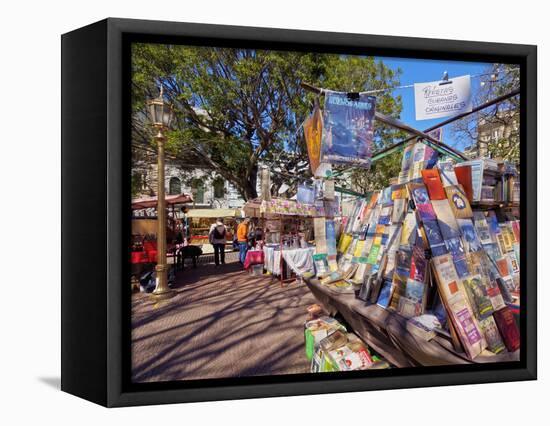 Plaza Dorrego, Antique Fair Feria de San Telmo, San Telmo, City of Buenos Aires, Buenos Aires Provi-Karol Kozlowski-Framed Premier Image Canvas