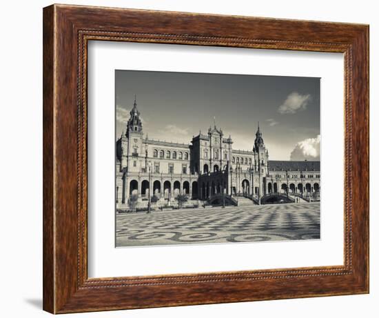 Plaza Espana, Seville, Spain-Walter Bibikow-Framed Photographic Print