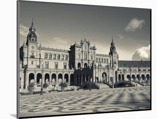 Plaza Espana, Seville, Spain-Walter Bibikow-Mounted Photographic Print