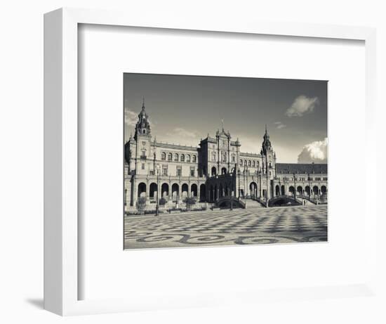 Plaza Espana, Seville, Spain-Walter Bibikow-Framed Photographic Print