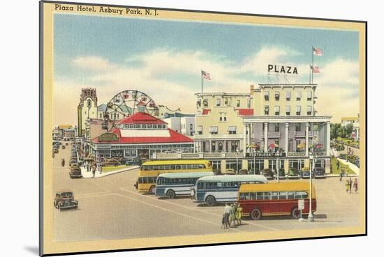 Plaza Hotel, Asbury Park, New Jersey-null-Mounted Art Print