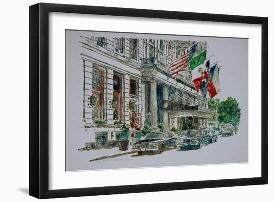 Plaza Hotel, Nyc-Anthony Butera-Framed Giclee Print