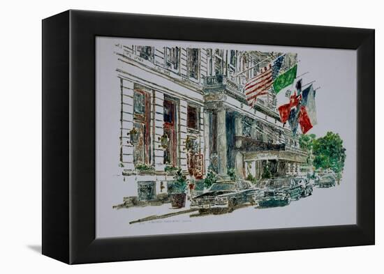 Plaza Hotel, Nyc-Anthony Butera-Framed Premier Image Canvas