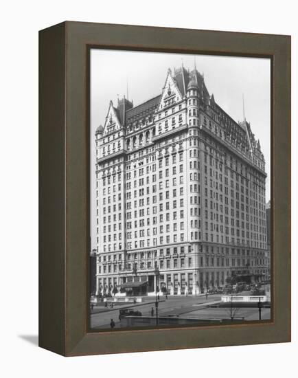 Plaza Hotel-null-Framed Premier Image Canvas