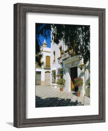 Plaza Las Flores, Estepona, Andalucia,Spain-Fraser Hall-Framed Photographic Print