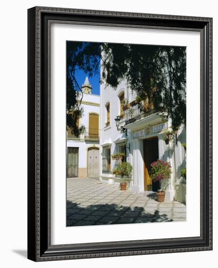 Plaza Las Flores, Estepona, Andalucia,Spain-Fraser Hall-Framed Photographic Print