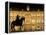 Plaza Mayor by Night, Madrid, Spain-Sergio Pitamitz-Framed Premier Image Canvas