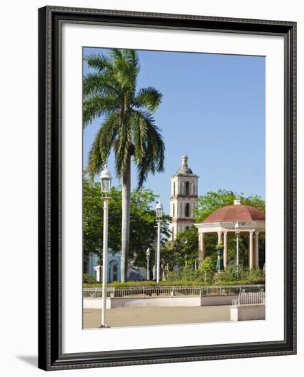 Plaza Mayor in Remedios, Cuba, West Indies, Central America-Michael DeFreitas-Framed Photographic Print