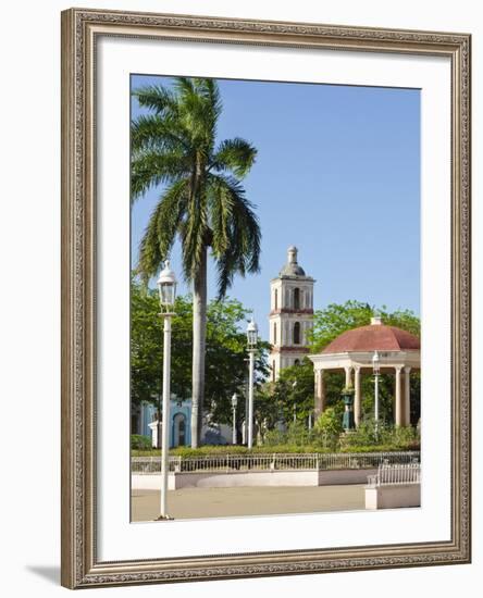 Plaza Mayor in Remedios, Cuba, West Indies, Central America-Michael DeFreitas-Framed Photographic Print