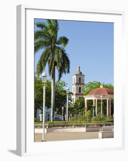 Plaza Mayor in Remedios, Cuba, West Indies, Central America-Michael DeFreitas-Framed Photographic Print