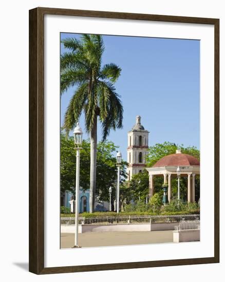 Plaza Mayor in Remedios, Cuba, West Indies, Central America-Michael DeFreitas-Framed Photographic Print