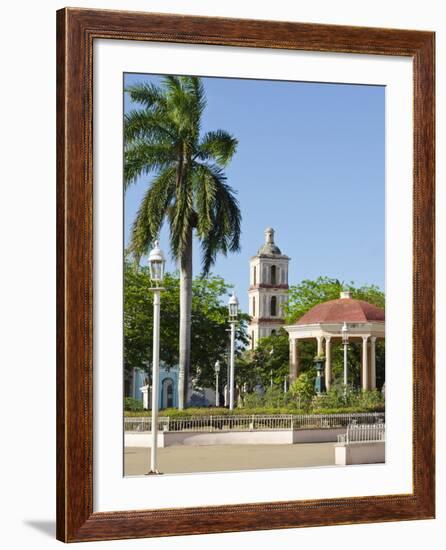 Plaza Mayor in Remedios, Cuba, West Indies, Central America-Michael DeFreitas-Framed Photographic Print