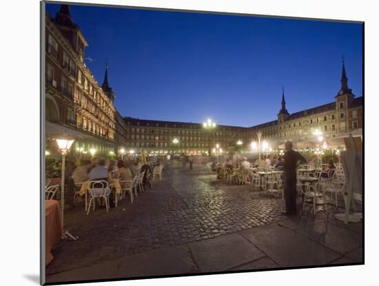 Plaza Mayor, Madrid, Spain, Europe-Marco Cristofori-Mounted Photographic Print