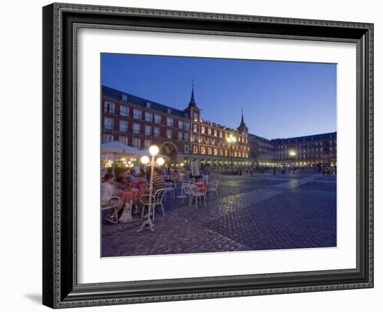 Plaza Mayor, Madrid, Spain, Europe-Marco Cristofori-Framed Photographic Print