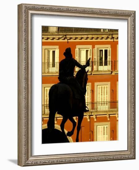 Plaza Mayor, Madrid, Spain-Alan Copson-Framed Photographic Print