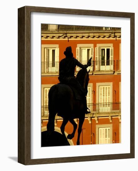 Plaza Mayor, Madrid, Spain-Alan Copson-Framed Photographic Print