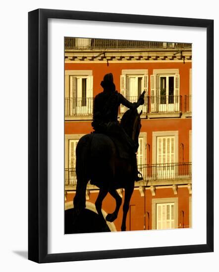 Plaza Mayor, Madrid, Spain-Alan Copson-Framed Photographic Print