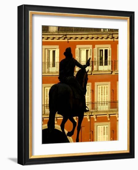 Plaza Mayor, Madrid, Spain-Alan Copson-Framed Photographic Print