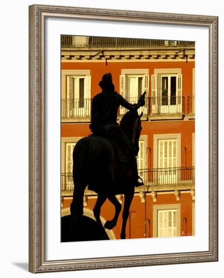 Plaza Mayor, Madrid, Spain-Alan Copson-Framed Photographic Print