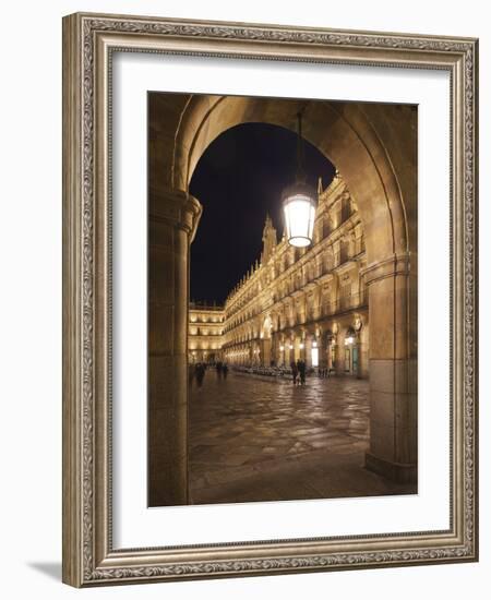 Plaza Mayor, Salamanca, Spain-Walter Bibikow-Framed Photographic Print