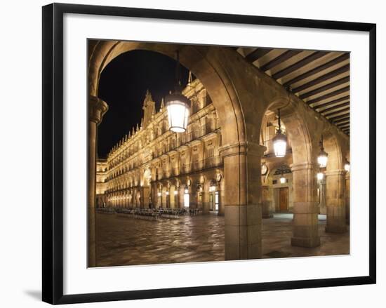 Plaza Mayor, Salamanca, Spain-Walter Bibikow-Framed Photographic Print