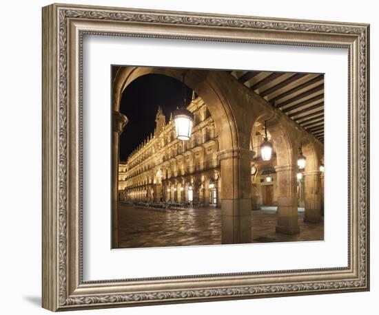 Plaza Mayor, Salamanca, Spain-Walter Bibikow-Framed Photographic Print