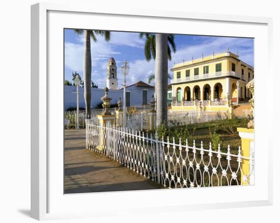 Plaza Mayor, Trinidad, Cuba, West Indies, Central America-Lee Frost-Framed Photographic Print