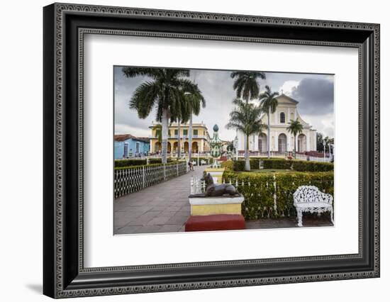 Plaza Mayor, Trinidad, UNESCO World Heritage Site, Sancti Spiritus Province, Cuba-Yadid Levy-Framed Photographic Print