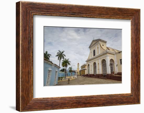 Plaza Mayor with the Iglesia Parroquial De La Santisima Trinidad and the Museo Nacional De La Lucha-Yadid Levy-Framed Photographic Print