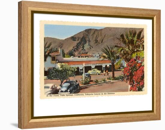 Plaza, Palm Springs, California-null-Framed Stretched Canvas