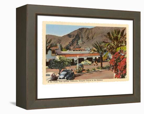 Plaza, Palm Springs, California-null-Framed Stretched Canvas