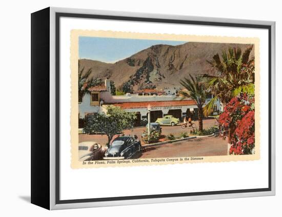 Plaza, Palm Springs, California-null-Framed Stretched Canvas