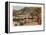 Plaza, Palm Springs, California-null-Framed Stretched Canvas